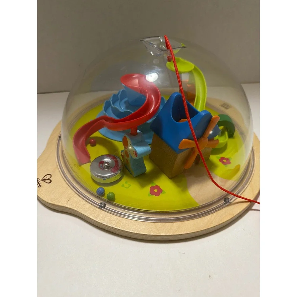Hape Pepe & Friends Magnetic Maze Wooden Toddler Toy Animal Playground E8472